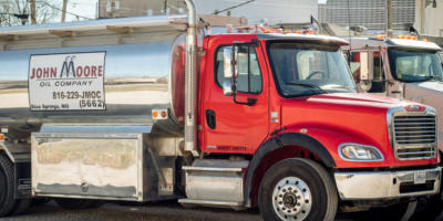 Delivery truck ready to make a delivery