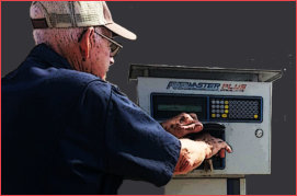 Using the Fuelmaster key pump system to get fuel from the pumps at the John Moore Oil Blue Springs location